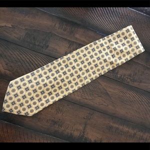 Jos. A. Bank Yellow, Tan and White Tie